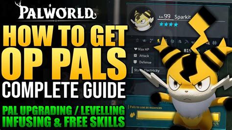 Pal World: The Ultimate Guide to Leveling Up Your Pals to 100 in Record Time