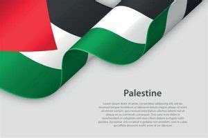 Palestinian Colors Ribbon Pin: A Symbol of Hope and Unity