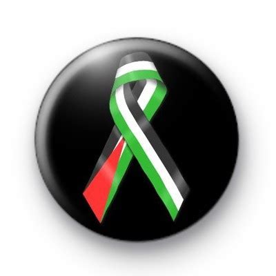 Palestinian Colors Ribbon Pin: A Symbol of Solidarity, Hope, and Resilience