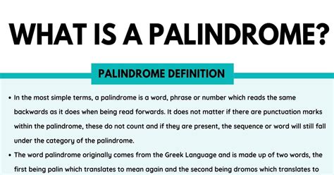 Palindrome Doc