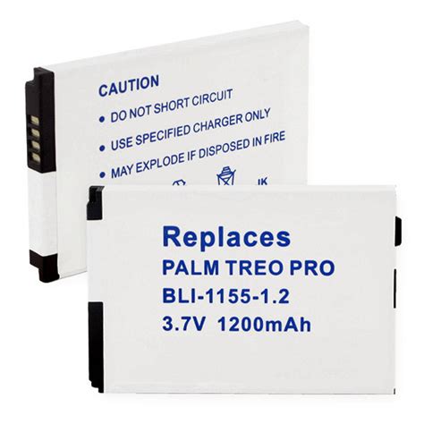 Palm Treo Li ion 1200mAh Battery PDF