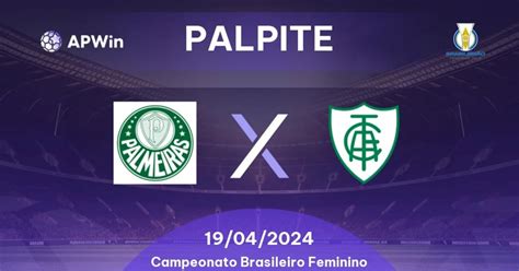 Palmeiras Feminino x América-MG Feminino: Um Duelo de Gigantes (19/04/2024)