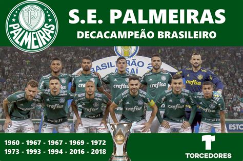 Palmeiras tem quantos Brasileirão? O Verdão é o Maior Campeão do Brasil!