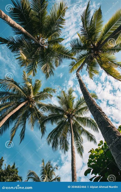 Palms Swaying in the Gentle Breeze