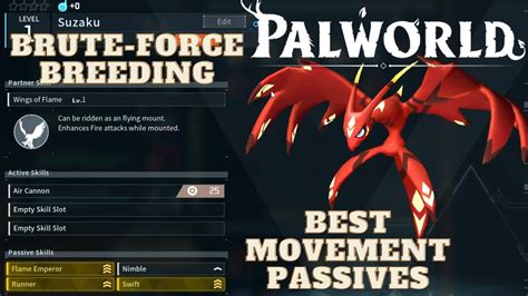 Palworld Best Passives: A Comprehensive Guide to Optimize Your Pal