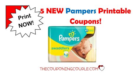 Pampers Brand Coupons Printable