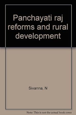 Panchayati Raj Reforms and Rural Development Epub