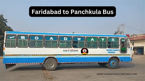 Panchkula to Bhiwani Bus Timing: A Comprehensive Guide