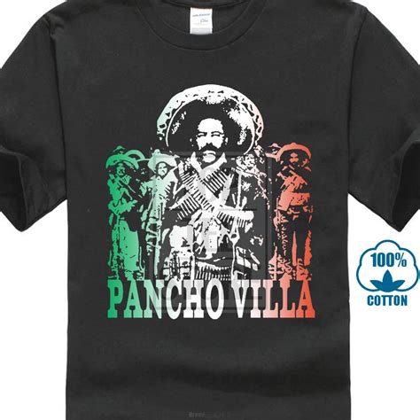 Pancho Villa T-Shirt: A Historical Statement of Mexican Revolutionary Spirit