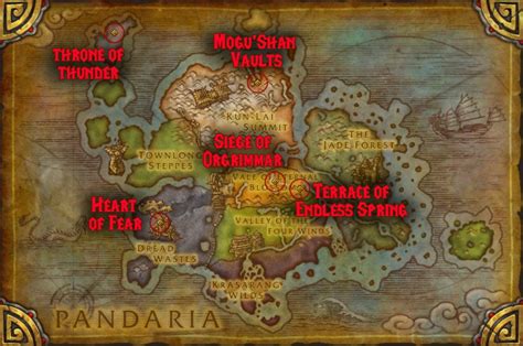 Pandaria Raids Achievement: Conquering the Mists of Pandaria