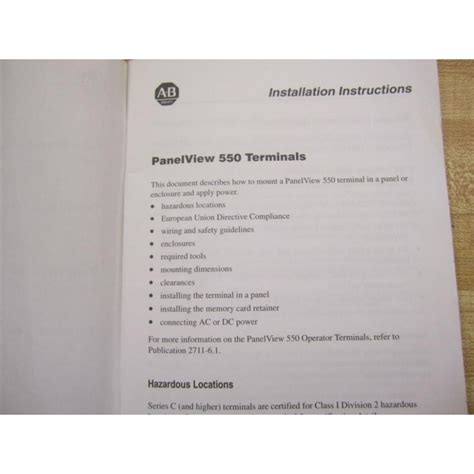 Panelview 550 Manual Pdf Ebook Epub