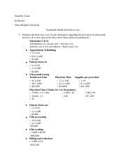 Panhandle Medical Practice Case Study Answers Doc