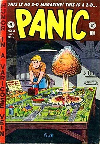 Panic-Humor in a Varicose Vein No 12 Cover Art Poster EC Comic Portfolio 9 1 4 X 13 1 8  Doc