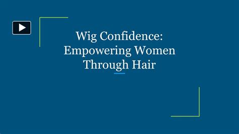 Pantene Real Hair Wigs: Empowering Women with Confidence and Beauty