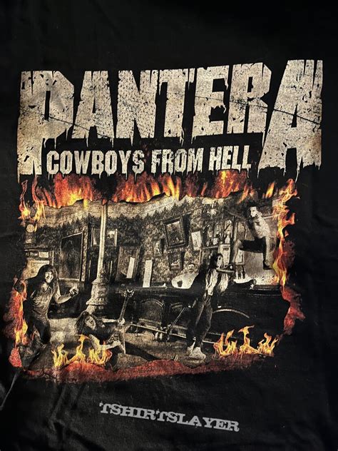 Pantera T-Shirt: Cowboys from Hell