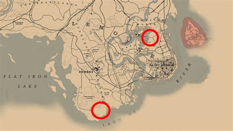 Panther Locations in Red Dead Redemption 2