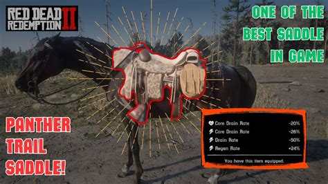 Panther Trail Saddle: Elevate Your Red Dead Redemption 2 Experience