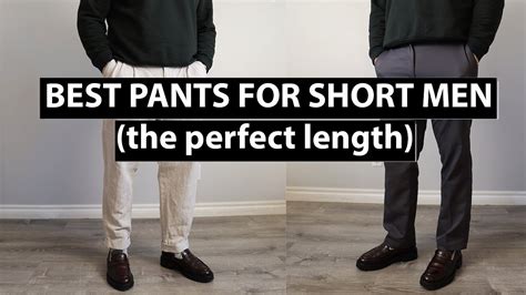 Pants for Short Men: The Ultimate Guide to Finding the Perfect Fit