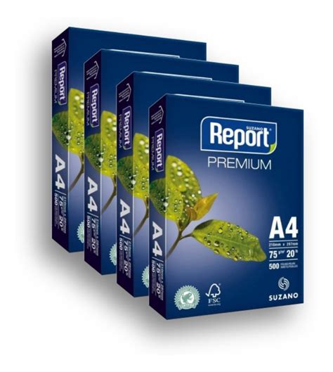 Papel Sulfite A4 (75 g/m²):