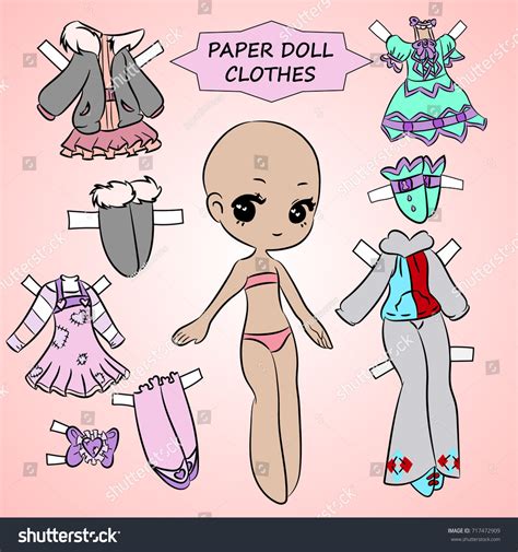 Paper Doll Body Template