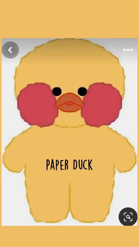 Paper Duck Template