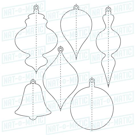 Paper Ornaments Templates