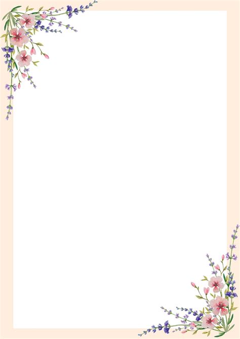Paper With Borders Free Printable