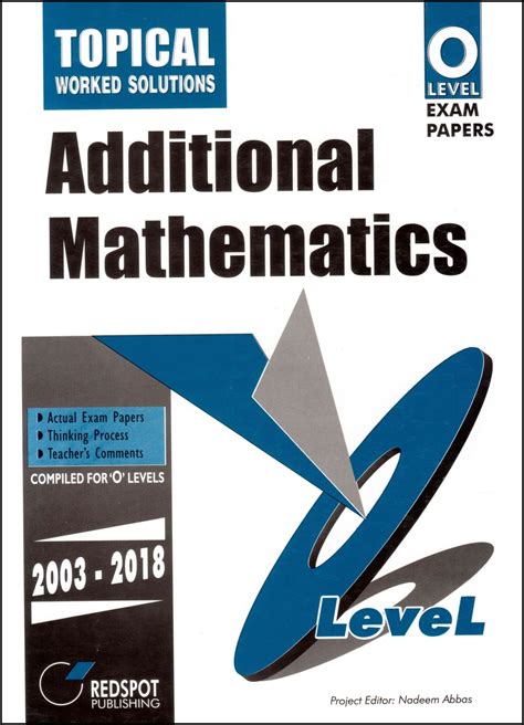 Papers With Answers Mathematics Olevel Kindle Editon