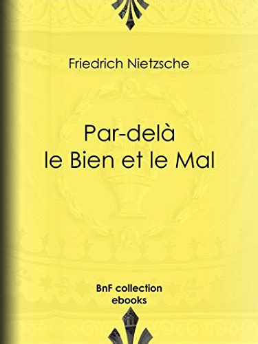 Par delà le bien et le mal French Edition Kindle Editon