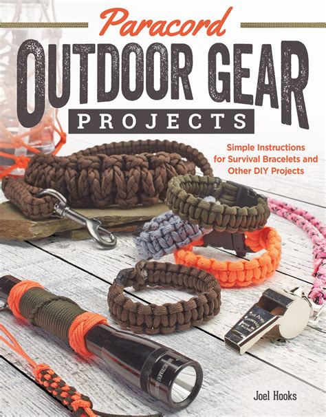 Paracord Outdoor Gear Projects Simple Instructions for Survival Bracelets and Other DIY Projects Fox Chapel Publishing 12 Easy Lanyards Keychains and More using Parachute Cord for Ropecrafting Kindle Editon