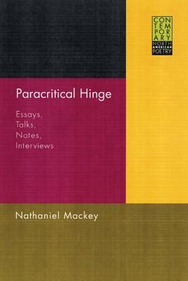 Paracritical Hinge Essays PDF