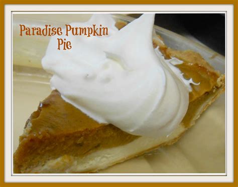 Paradise Pumpkin Pie: A Heavenly Treat for the Senses