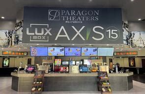 Paragon Theaters - Ridge + Axis15: Your Destination for Cinematic Excellence