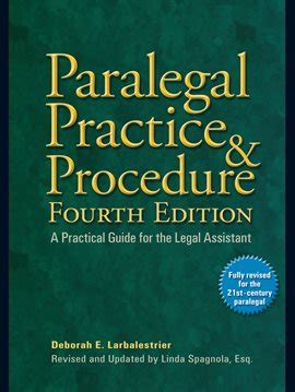 Paralegal Procedures and Practices Ebook Doc