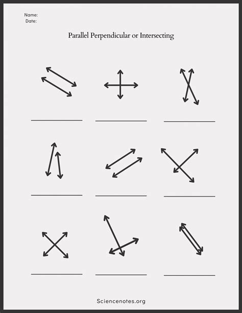 Parallel and Perpendicular Lines Worksheet: Master Slope to Conquer Geometry