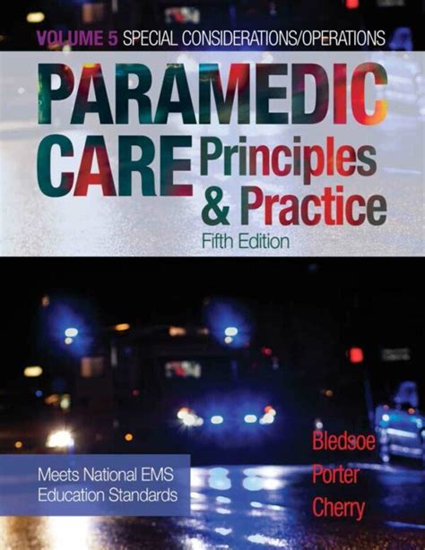 Paramedic Care Principles and Practice Volume 5 5th Edition Epub