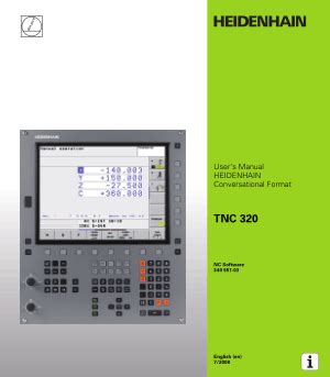 Parameter Manual I Tnc 320 Of Heidenhain Ebook Reader