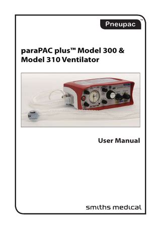 Parapac Ventilator Manual Model 20d Ebook Epub