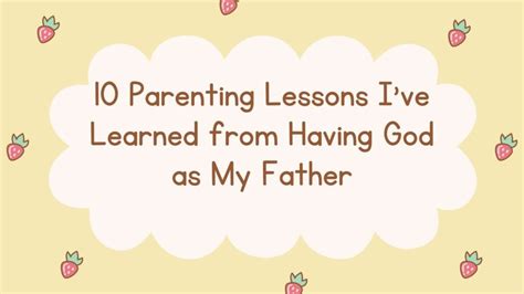 Parenting Lessons from God Kindle Editon