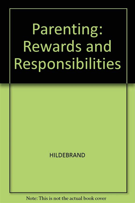 Parenting Rewards and Responsibilities Reader