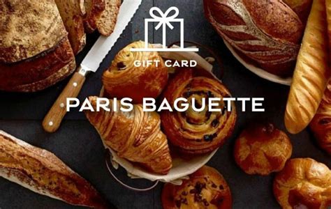 Paris Baguette Gift Card: The Ultimate Guide to Gifting and Treating Yourself