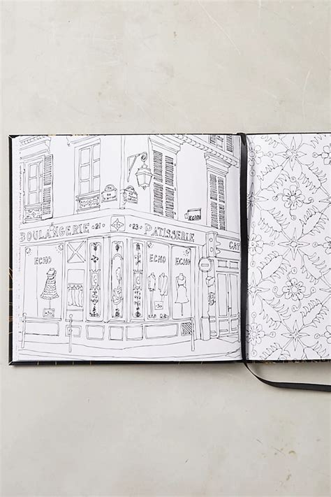 Paris Street Style Coloring Book PDF