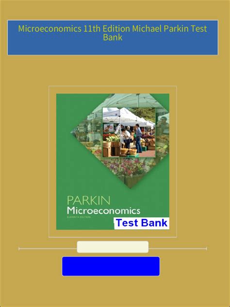 Parkin Microeconomics 11th Edition Answer Key Reader