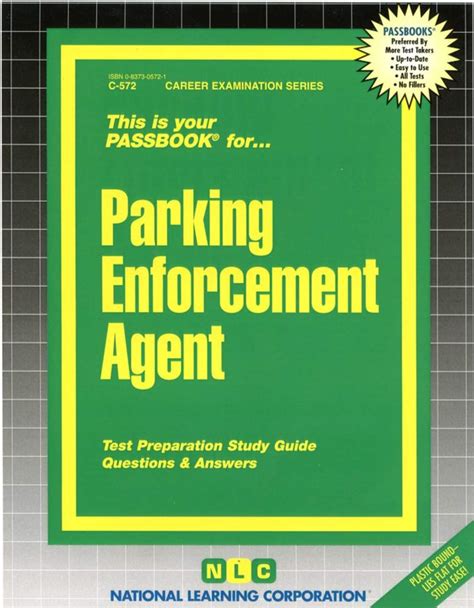 Parking Enforcement AgentPassbooks Career Examination Passbooks Reader