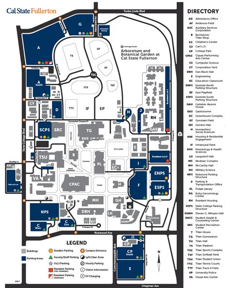 Parking at Cal State Fullerton