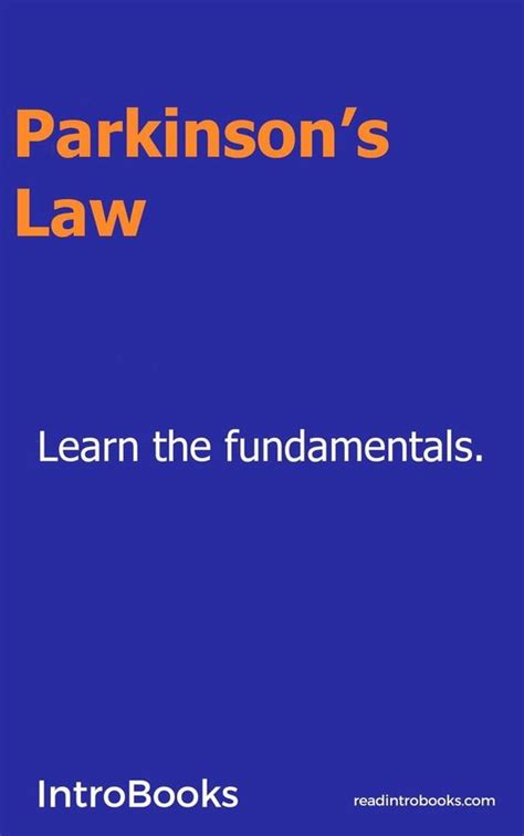 Parkinsons.Law Ebook Kindle Editon