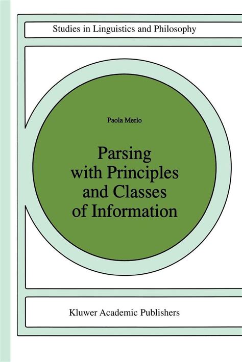 Parsing with Principles and Classes of Information Epub