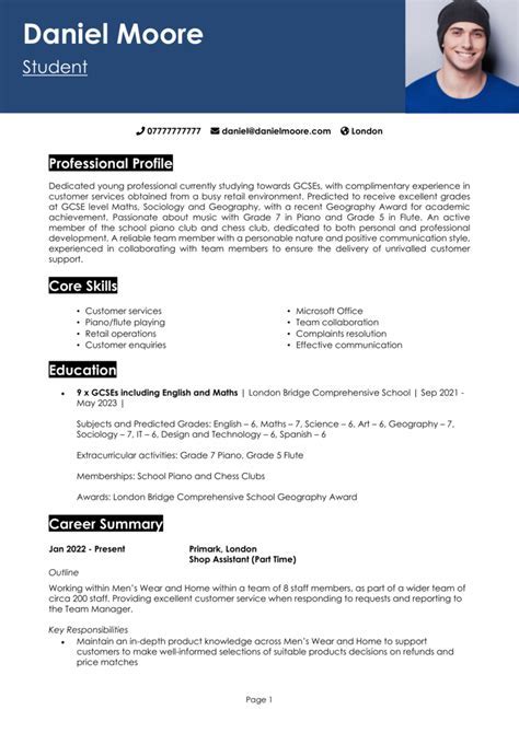 Part-Time Job CV: A Comprehensive Guide to Crafting a Winning Resume