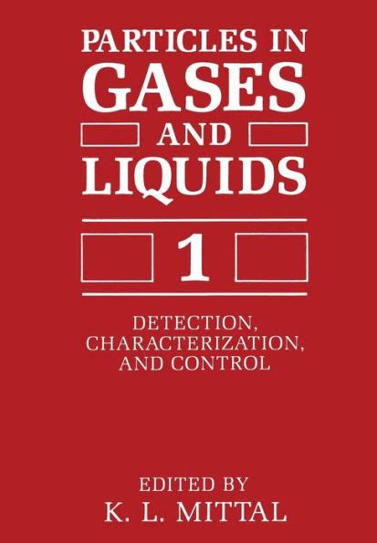 Particles in Gases and Liquids 2 Detection, Characterization, and Control 1st Edition Epub