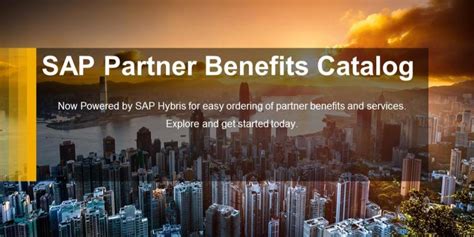 Partner Benefits Catalog Sap